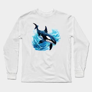 Orca Killerwhale Long Sleeve T-Shirt